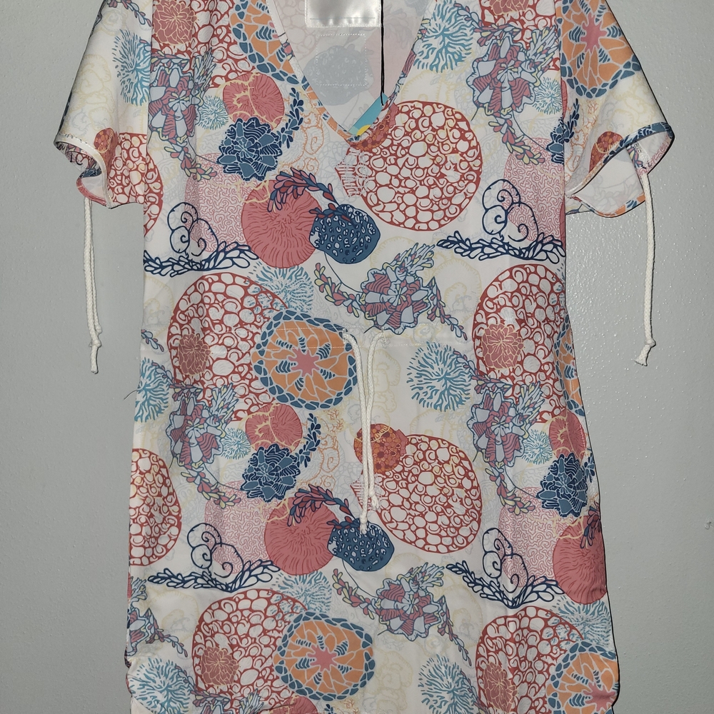 Nwt Girls Size 10 King Of Redonda Swimsuit Coverup